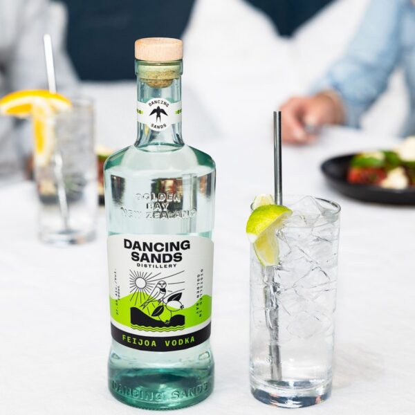 Dancing Sands Feijoa Vodka Lifestyle Image