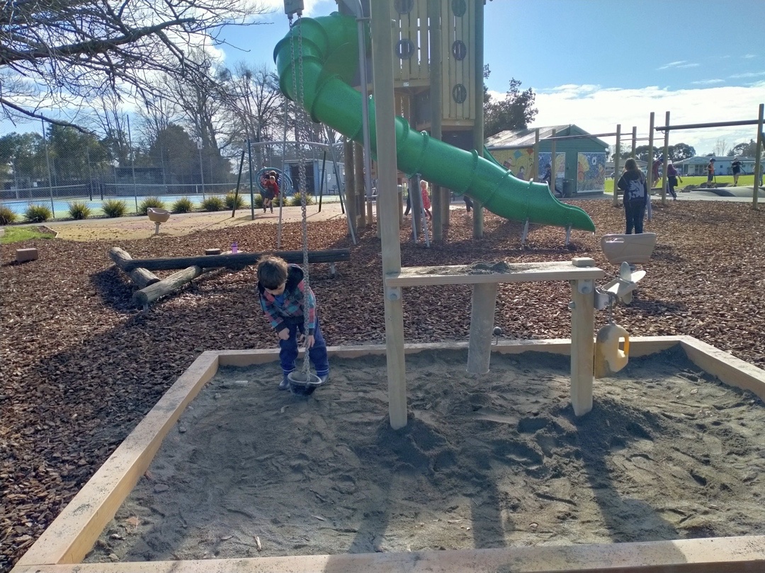 Mapua Domain sandpit