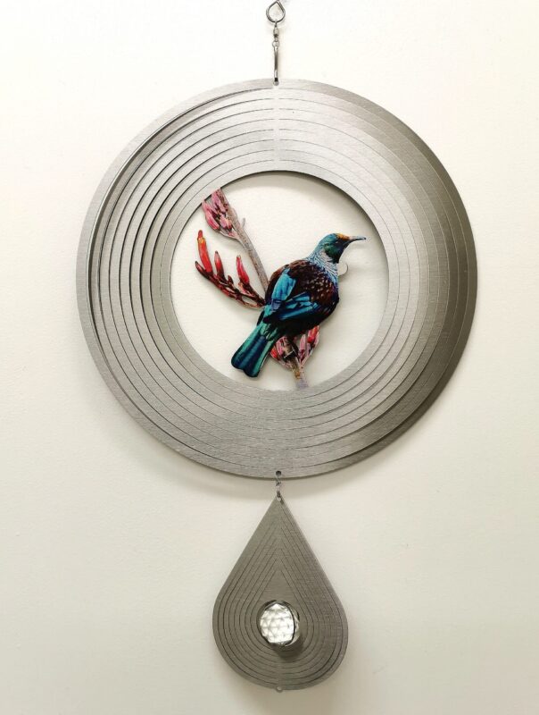 Tui (silver rings) Wind Spinner - Image 4