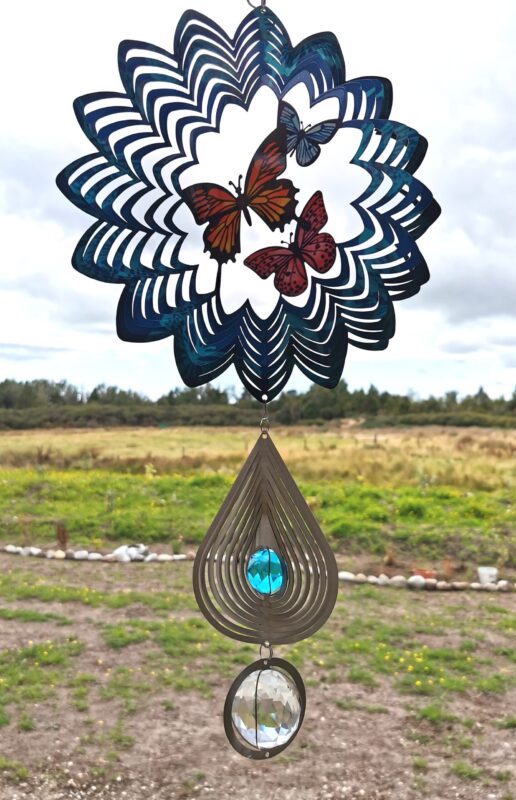 Butterfly Wind Spinner - Image 2