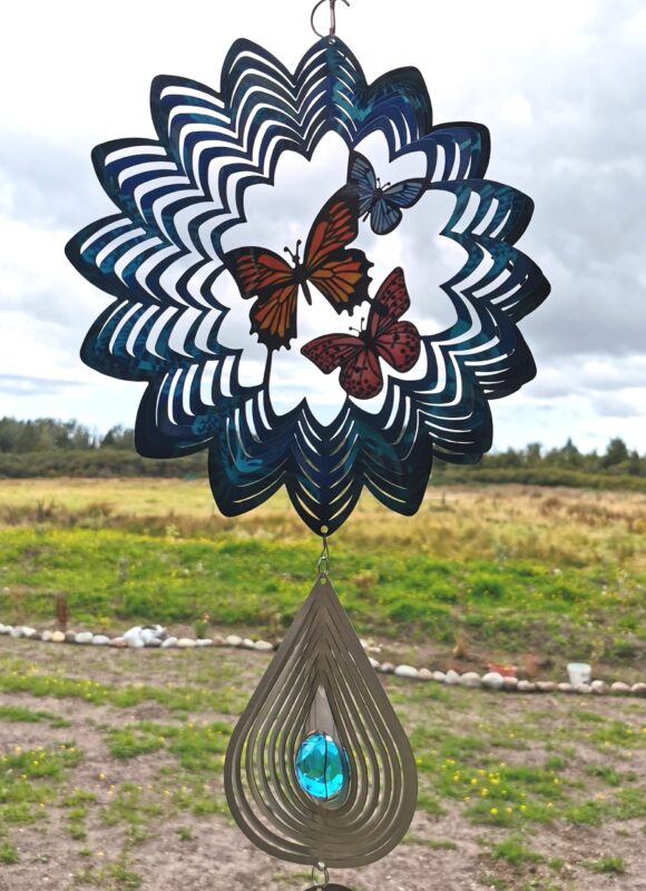 Butterfly Wind Spinner - Image 3