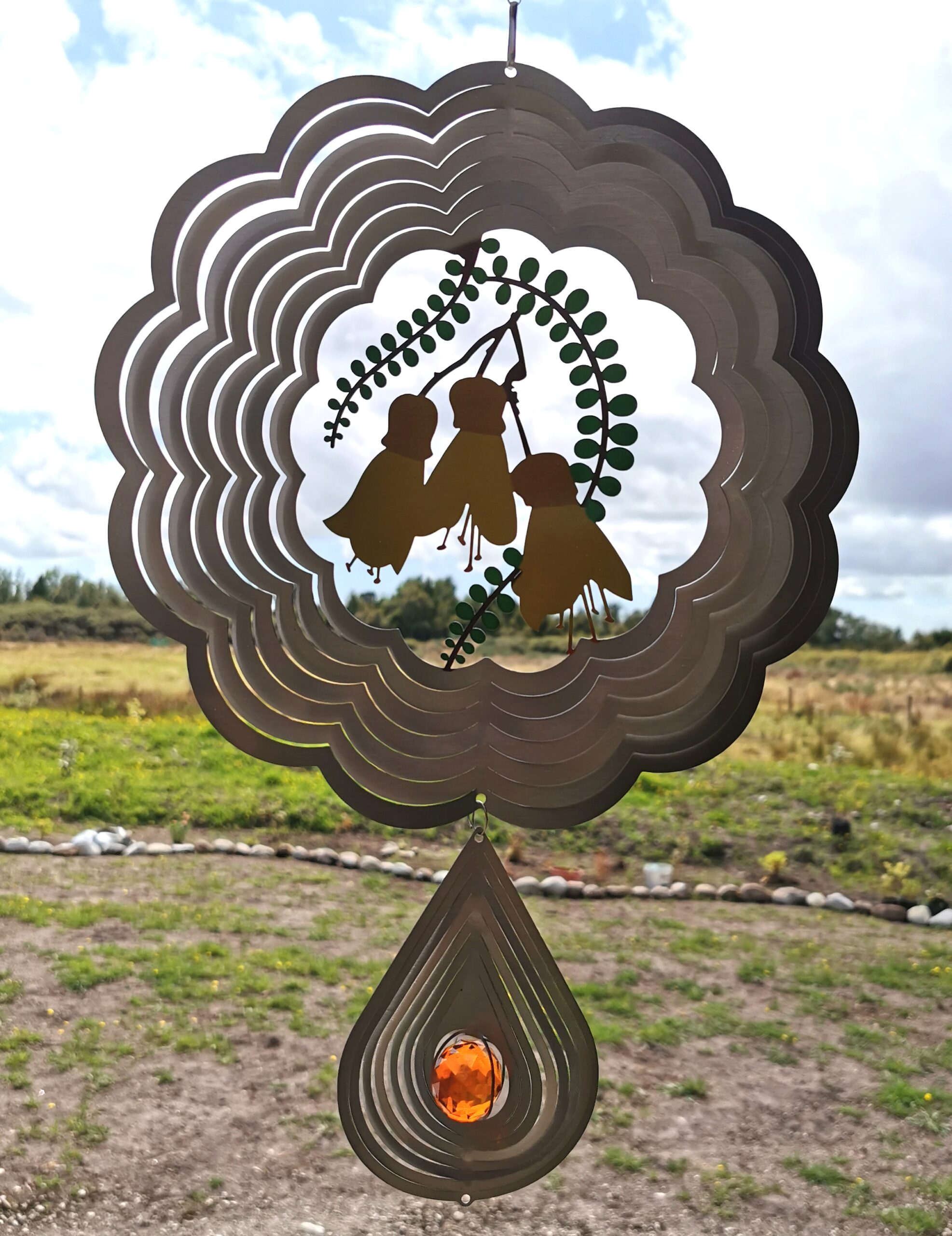 Kowhai Wind Spinner - Image 3