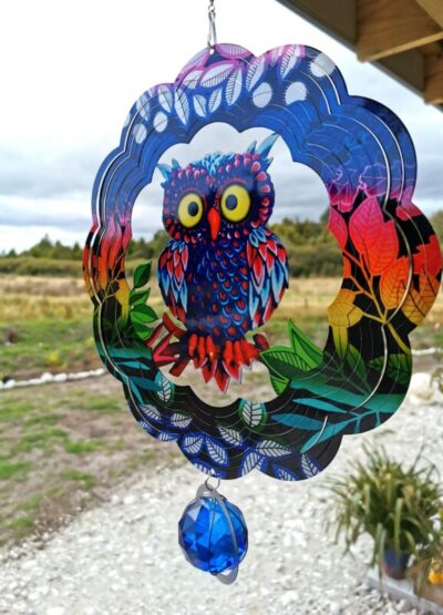 Colourful Owl Spinner