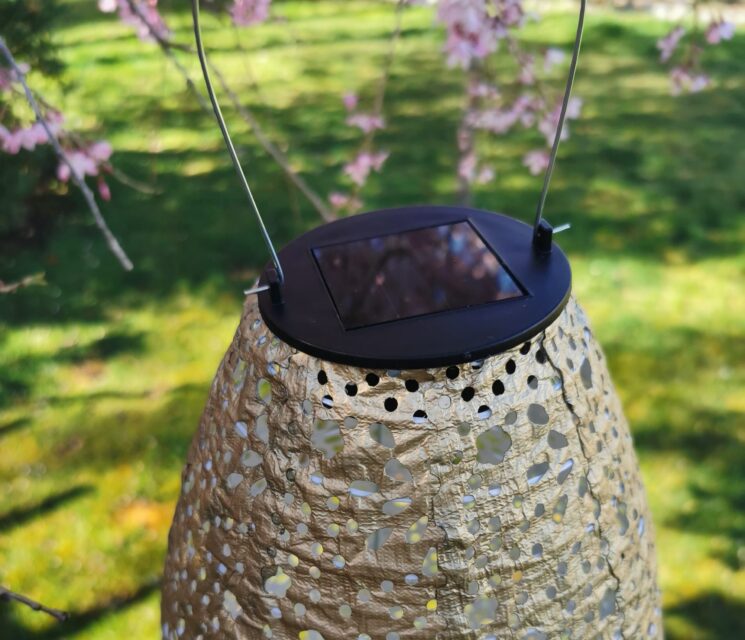 Oval Solar Lantern - Image 3
