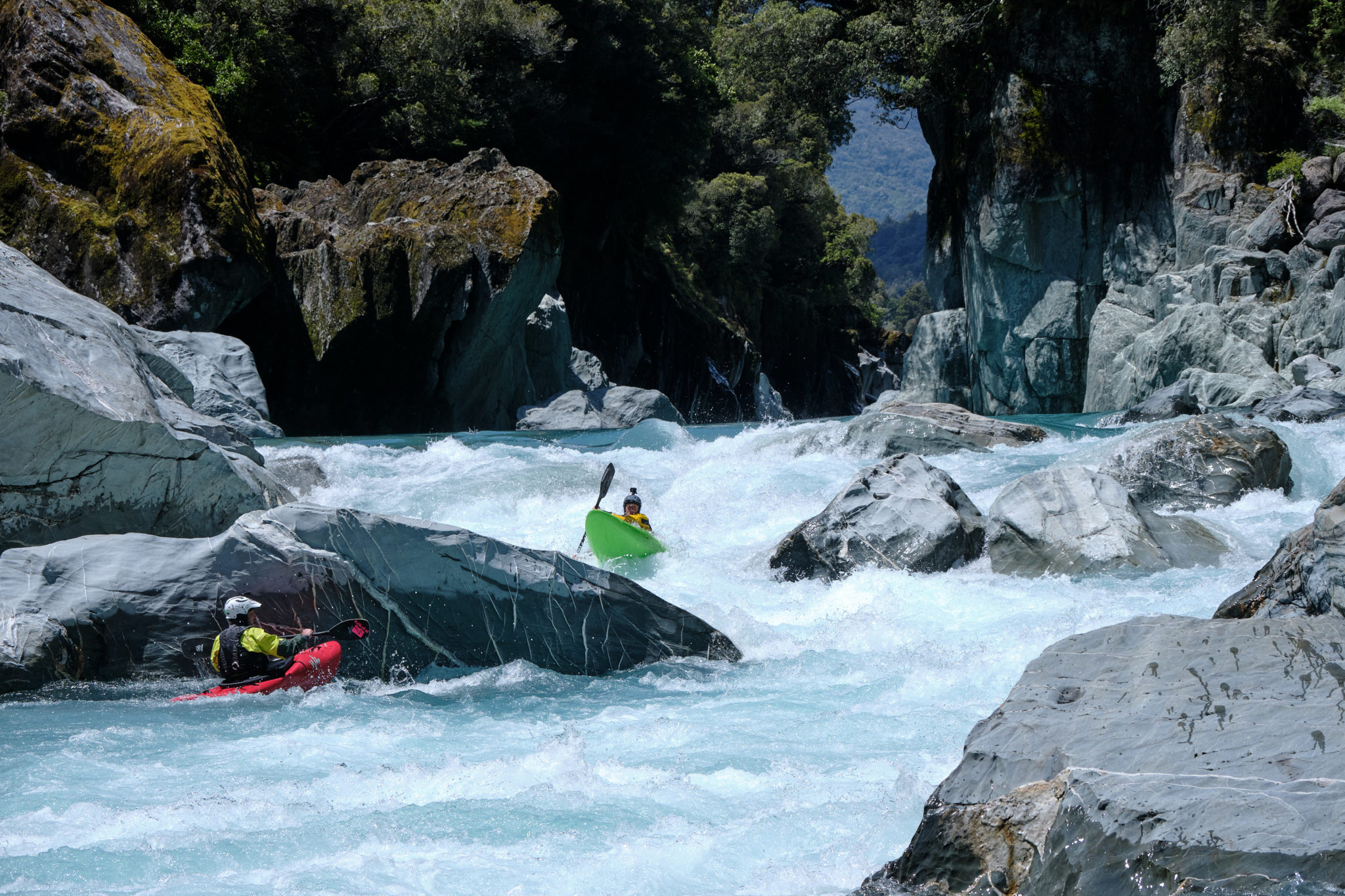 Creeking Course NZ Kayak School, Murchison, New Zealand