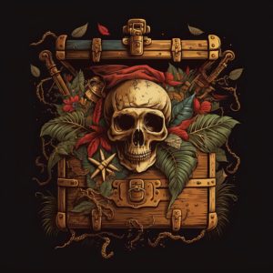 Blackbeards Treasure Skull