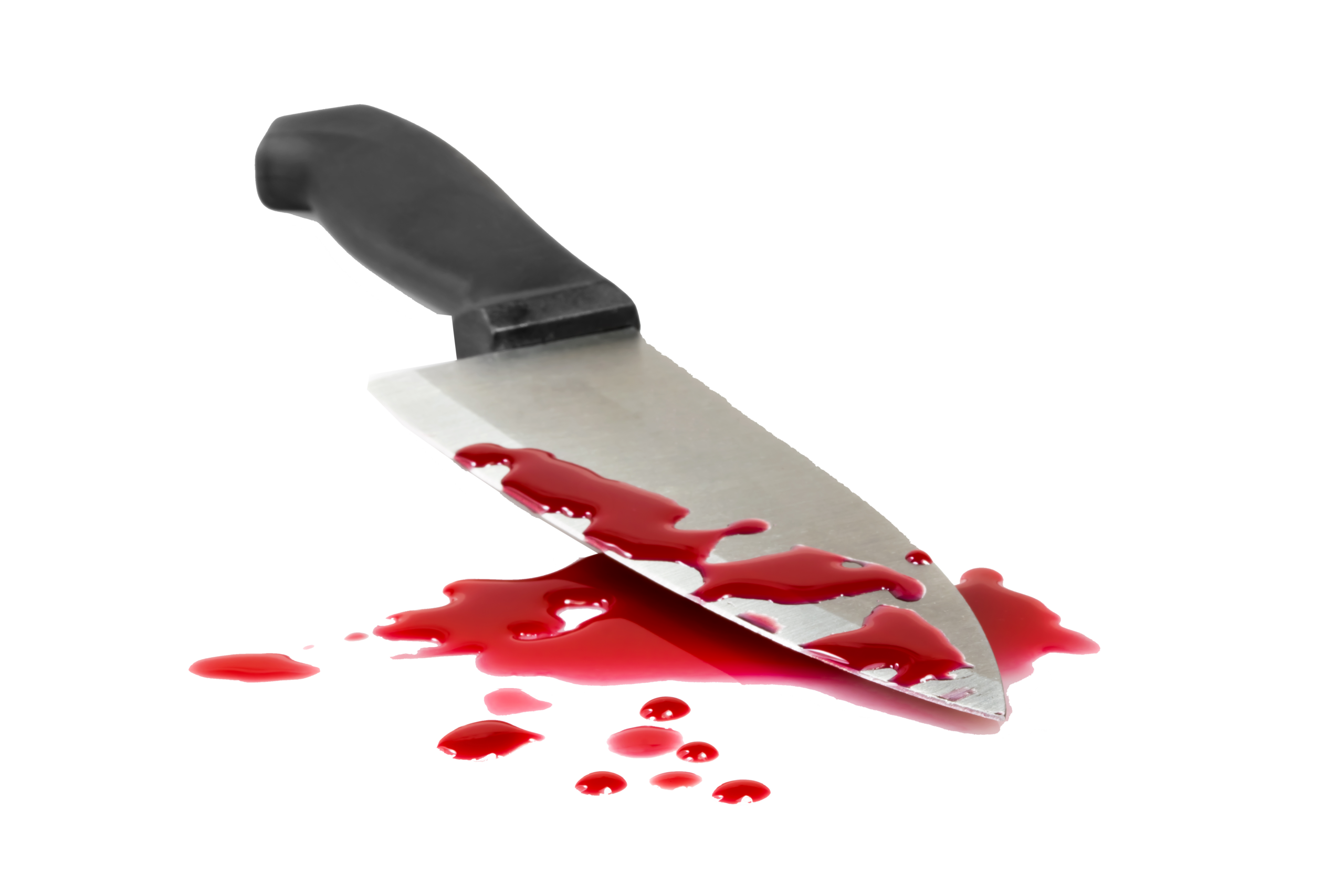 the serial killer's lair bloody knife