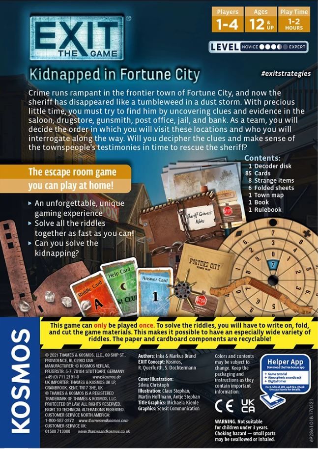 Exit the Game - The Dastardly Kidnapping in Fortune City - Image 2