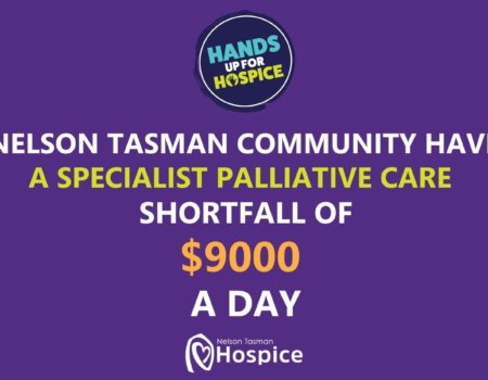 Nelson Tasman Community Has A Shortfall Of $9000 A Day For Specialist Palliative Care