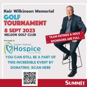 Summit Nelson hosts the Keir Wilkinson Memorial Golf Tournament
