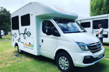 BritzEV Electric Campervan Shelly Beach