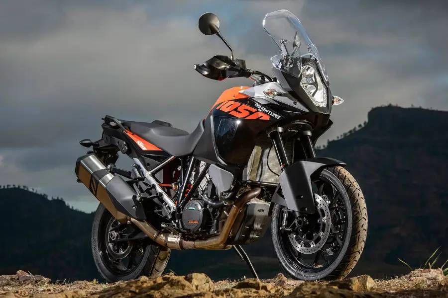 KTM 1050 Adventure motorbike rental in Queenstown