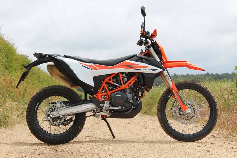KTM 690 Enduro dual-sport rental in Christchurch