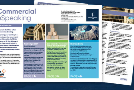 Legal And Property News Newsletter New Zealand