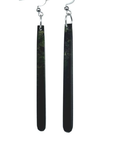 long teardrop shape earrings