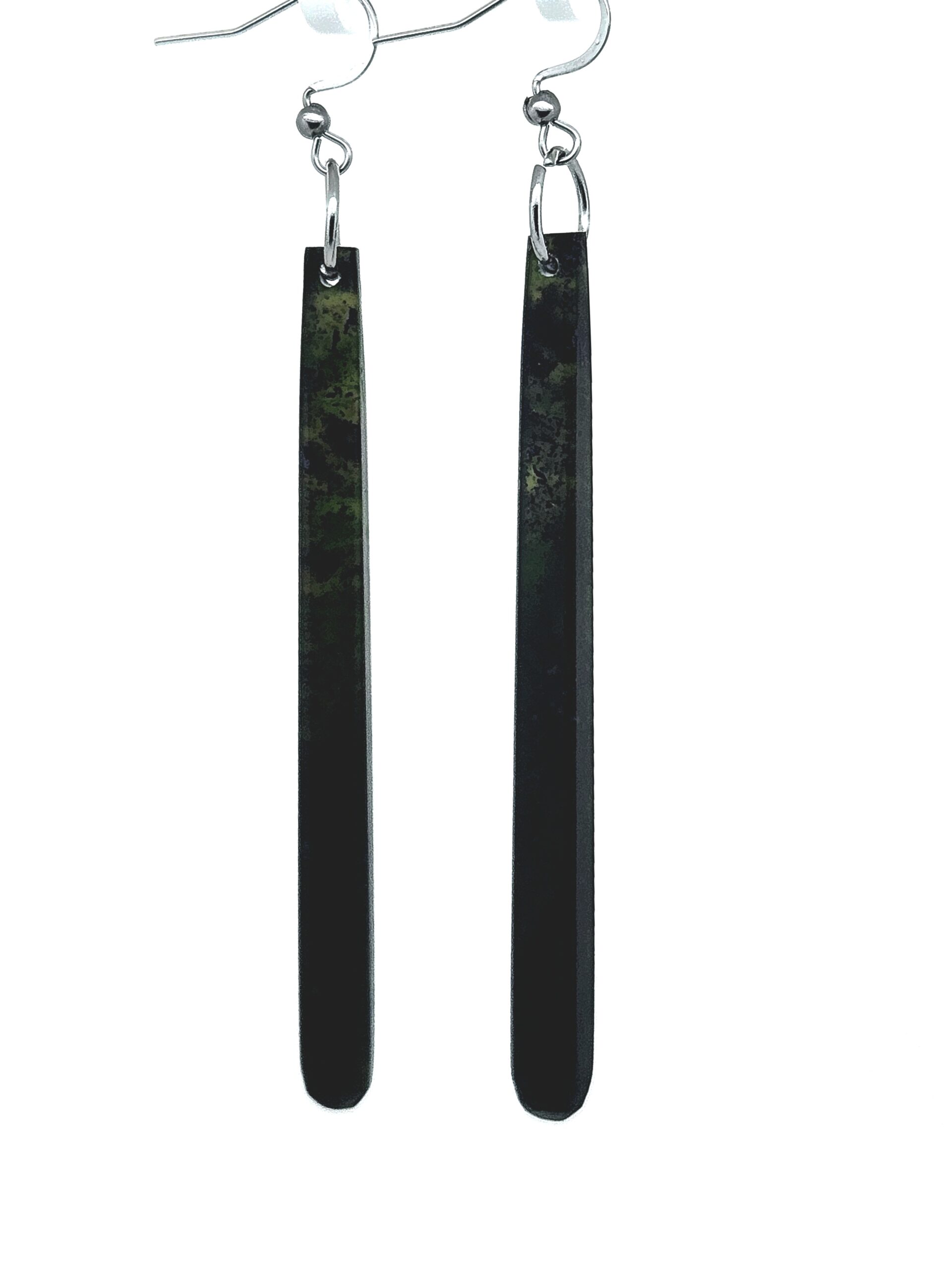 long teardrop shape earrings