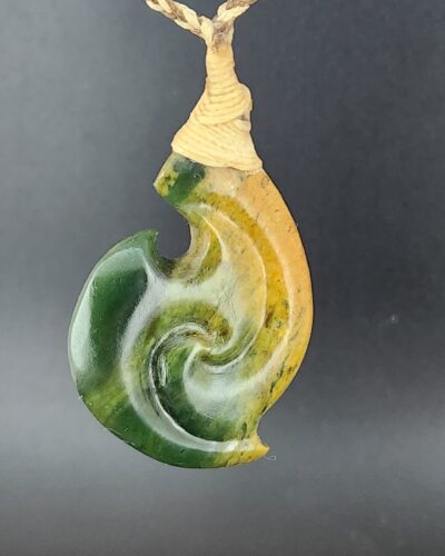 Flower Jade Hei Matau