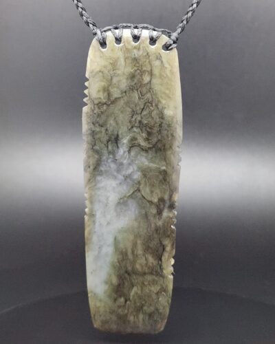 Totoweke Greentstone Toki with Notches