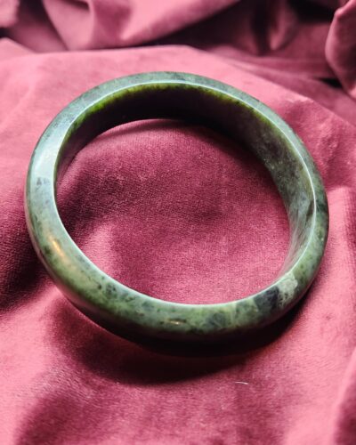 Greenstone bangle