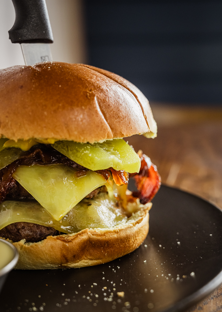 CBK-52 burger at cbk tauranga