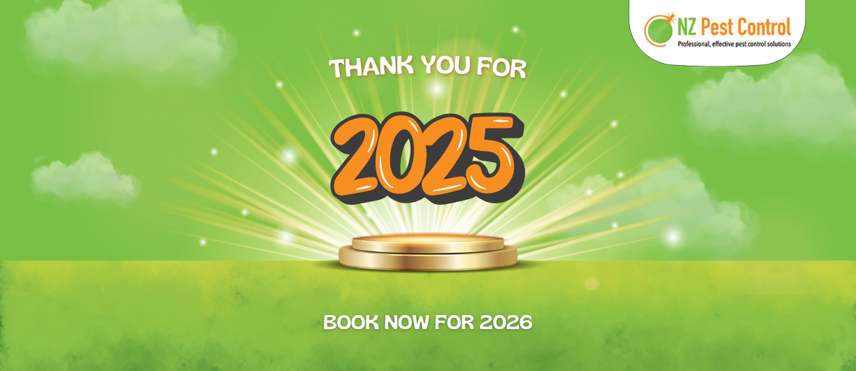 Thank you for trusting NZ Pest Control in 2025