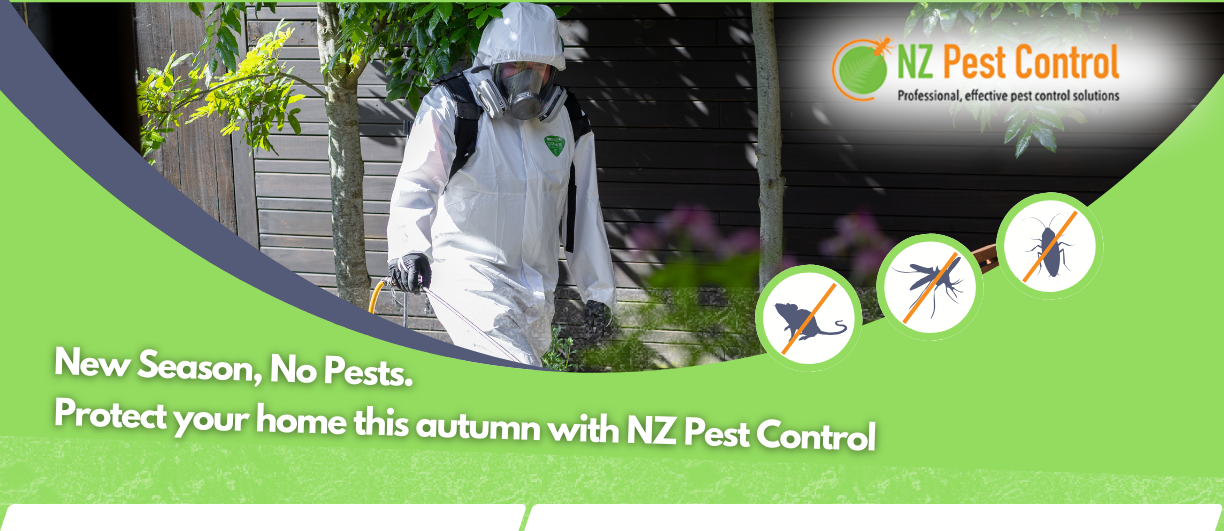 NZ Pest Control is here to help you avoid pests over autumn