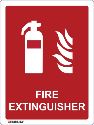 Workplace Safety Signs - Emmjay - Fire Extinguisher Sign