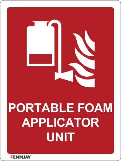 Workplace Safety Signs - Emmjay - Portable Foam Applicator Unit Sign