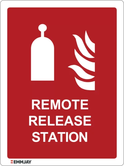 Workplace Safety Signs - Emmjay - Remote Release Station Sign