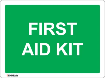 Workplace Safety Signs - Emmjay - First Aid Kit Sign
