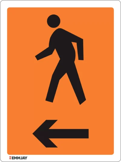 Workplace Safety Signs - Emmjay - Move Left Sign