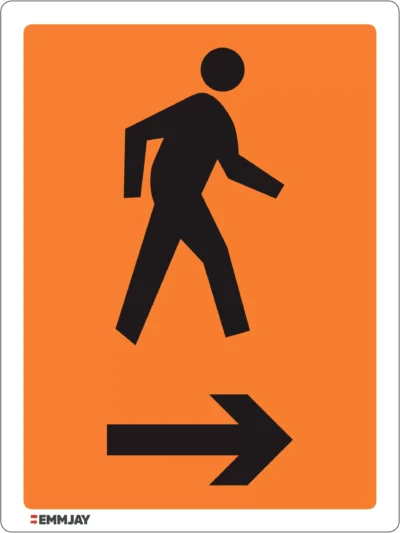 Workplace Safety Signs - Emmjay - Move Right Sign