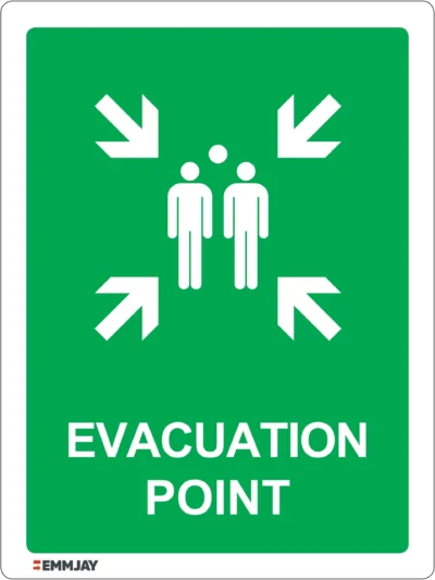 Workplace Safety Signs - Emmjay - Evacuation Point Sign