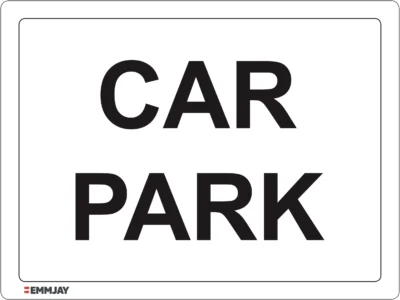 Workplace Safety Signs - Emmjay - Car Park Sign