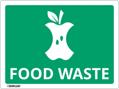 Workplace Safety Signs - Emmjay - Food Waste Sign