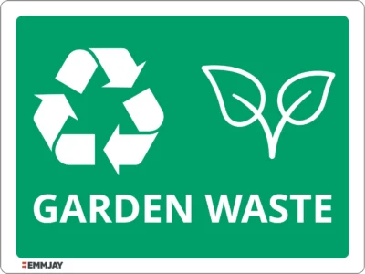 Workplace Safety Signs - Emmjay - Garden Waste Sign
