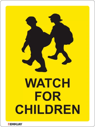 Workplace Safety Signs - Emmjay - Watch for Children Sign