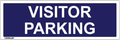 Workpalce Safety Signs - Emmjay - Information - Visitor Parking Sign