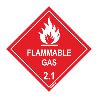 Workpalce Safety Signs - Emmjay - Flammable Gas 2.1 Sign