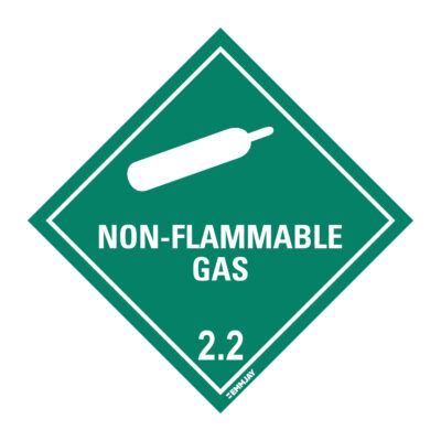 Workpalce Safety Signs - Emmjay - Non-Flammable Gas 2.2 Sign