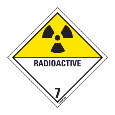 Workpalce Safety Signs - Emmjay - Radioactive 7 Sign