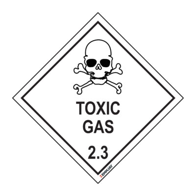 Workpalce Safety Signs - Emmjay - Toxic Gas 2.3 Sign