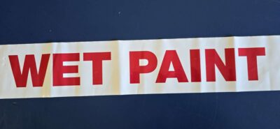 EGL 5001 Warning - Wet Paint Barrier Tape - Image 2