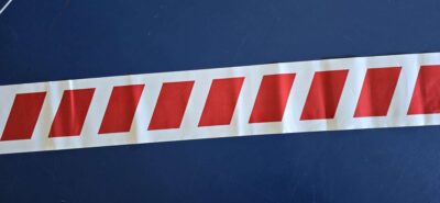 EGL 5004 - Red/White Barrier Tape - Image 2