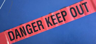 EGL 5006 Danger - Keep Out Red Barrier Tape