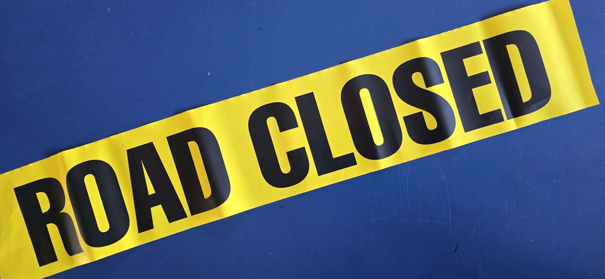 EGL 5005 Warning - Road Closed Barrier Tape - Image 3