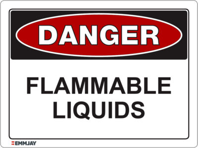 EGL 1035 Danger - Flammable Liquids Sign