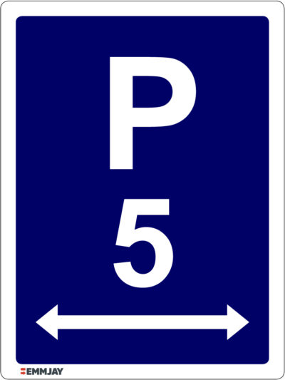 EGL 1088 Parking Time Limit - 5 Sign