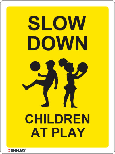 EGL 1145 Slow Down - Children at Play Sign