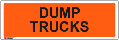 Workpalce Safety Signs - Emmjay - Dump Trucks